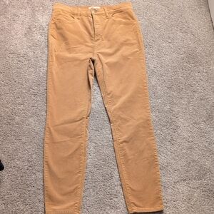 LOFT Women's Ankle Length Courdoroy Pants